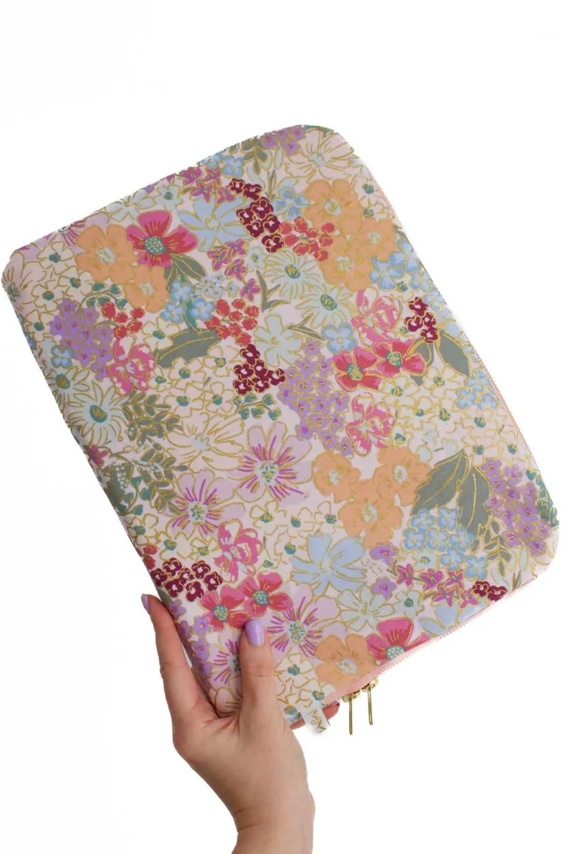 English Rose Canvas 13-14" Laptop Sleeve