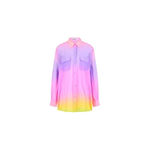 Sheer Long Sleeve Shirt - Stardust