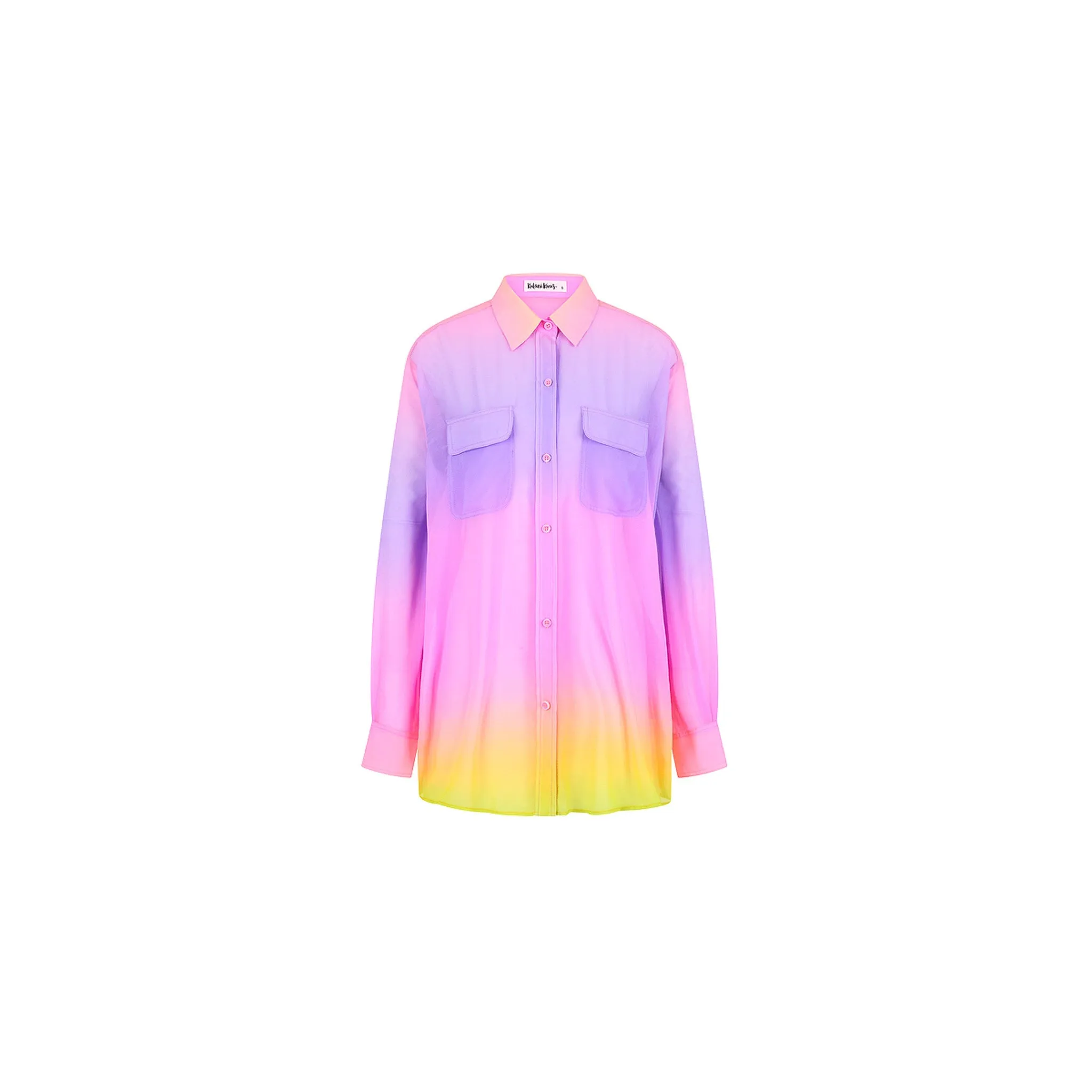 Sheer Long Sleeve Shirt - Stardust