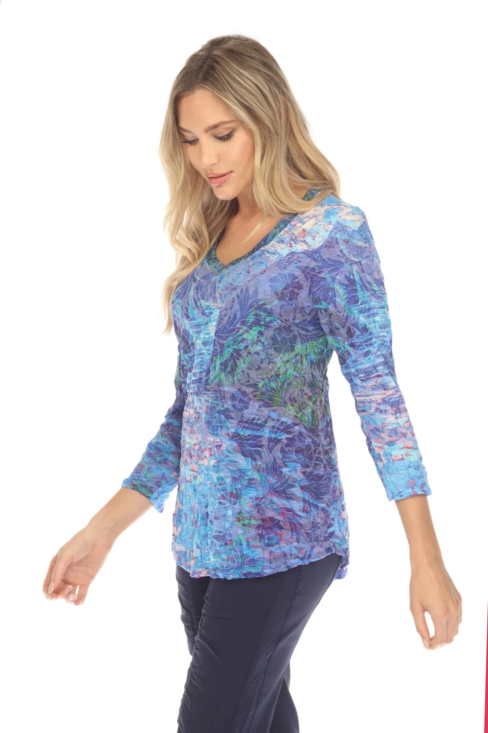 V-Neck Top - Evening Glow